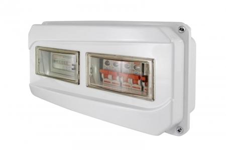TDM ELECTRIC SQ0906-0502 Щит учета ЩРН-12-1ф 167х350х111 мм пластиковый IP55 TDM